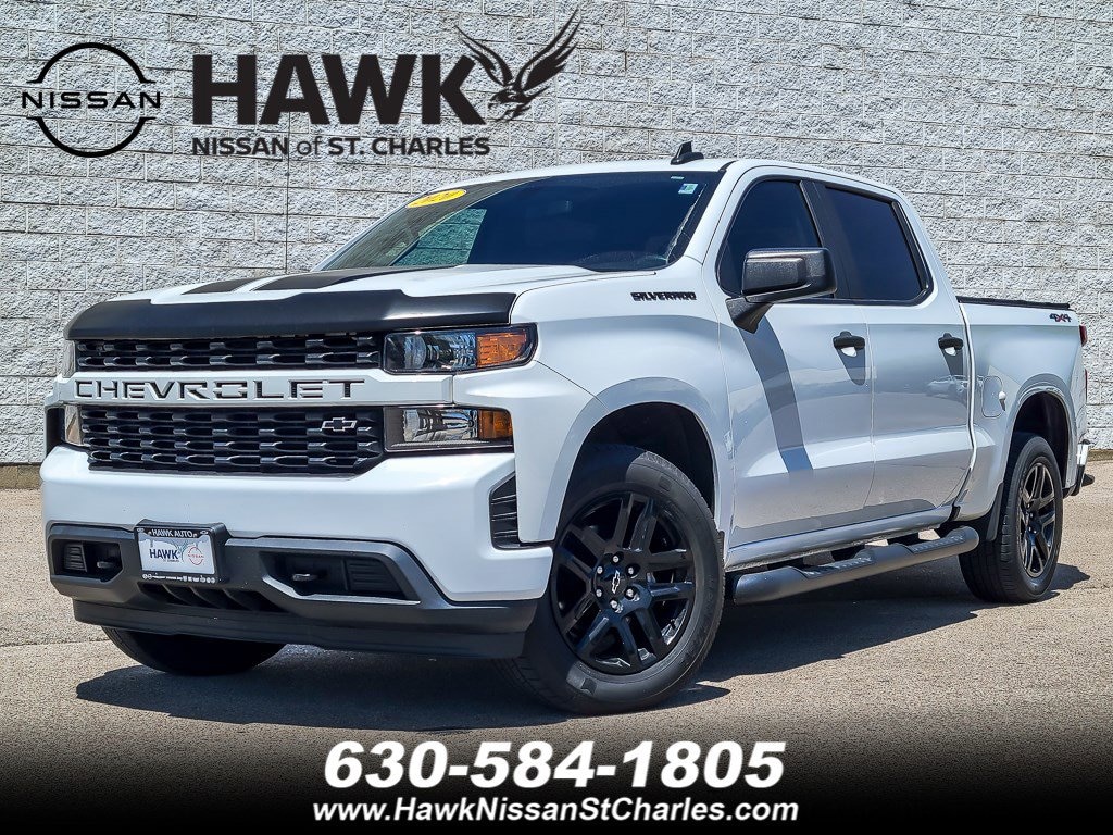 Used 2020 Chevrolet Silverado 1500 Custom 4WD Crew Cab 147 Custom