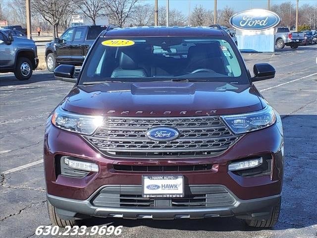 Used 2023 Ford Explorer XLT with VIN 1FMSK8DH4PGA77694 for sale in Plainfield, IL