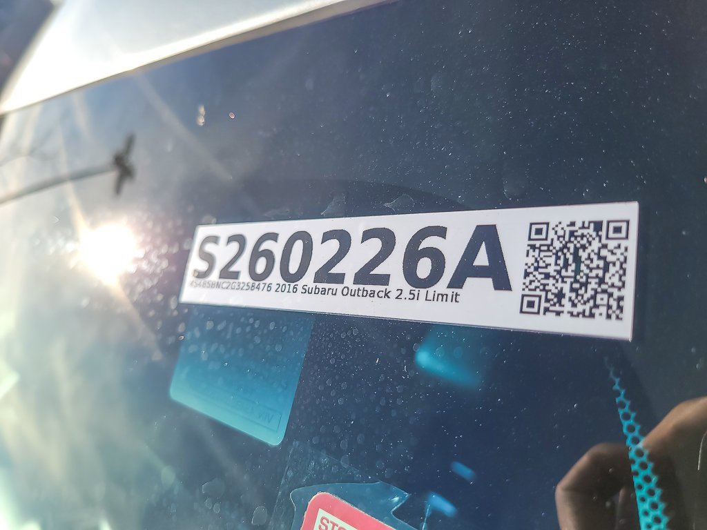 2016 SUBARU OUTBACK - Image 26