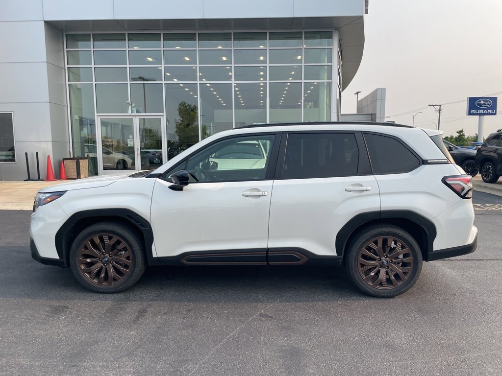 Used 2025 Subaru Forester Sport with VIN JF2SLDHC5SH406593 for sale in Plainfield, IL