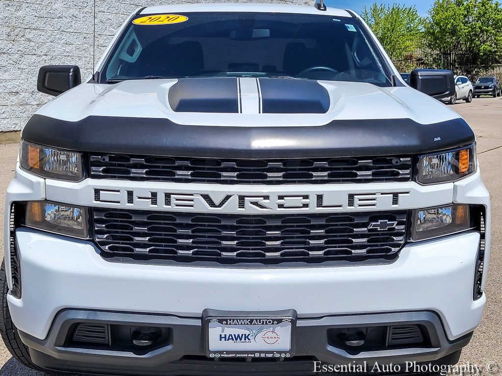 Used 2020 Chevrolet Silverado 1500 Custom 4WD Crew Cab 147 Custom