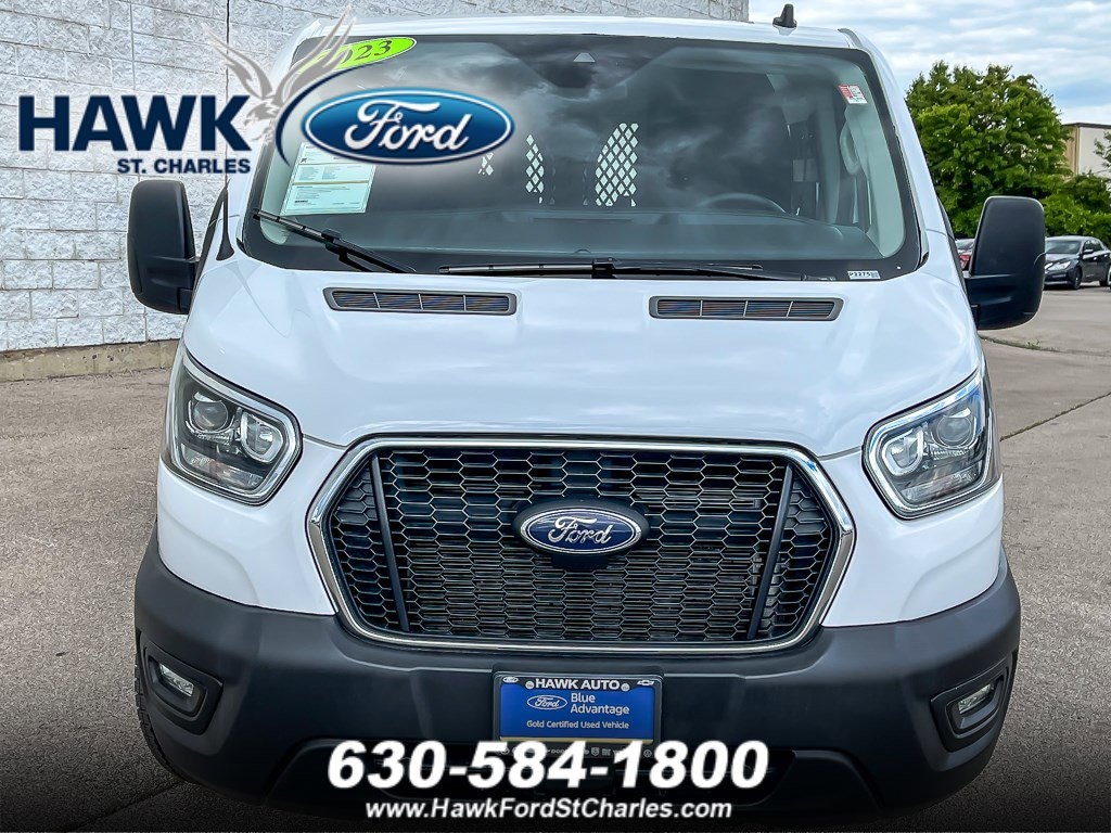 Used 2023 Ford Transit Cargo Van T250 T-250 130 Low Rf 9070 GVWR RWD