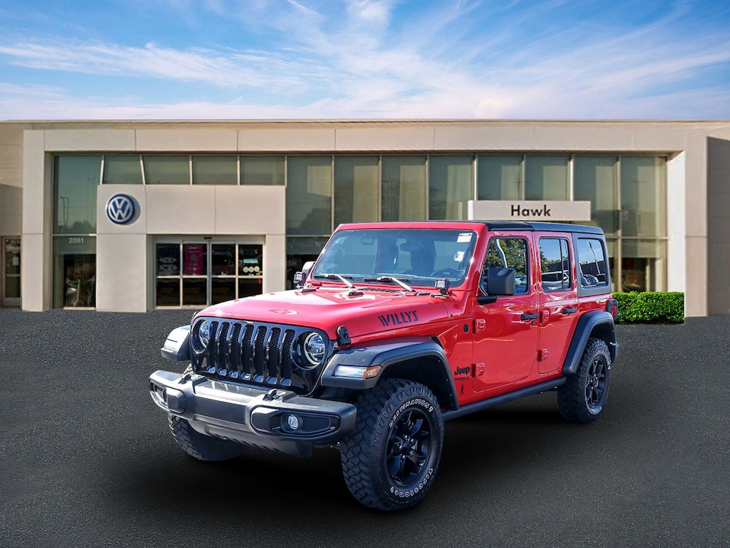 Used 2021 Jeep Wrangler Unlimited Willys Unlimited Willys 4x4
