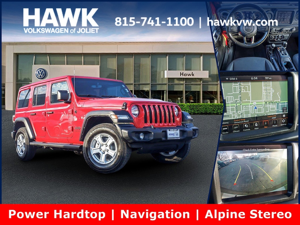 Used 2022 Jeep Wrangler Unlimited Sport S Unlimited Sport S 4x4