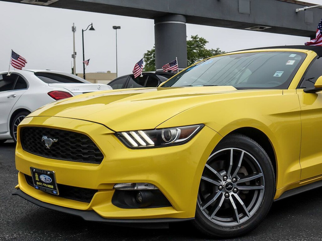 Used 2016 Ford Mustang EcoBoost Premium Convertible