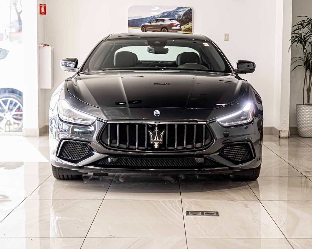 Used 2023 Maserati Ghibli Modena with VIN ZAM57YTM6PX417201 for sale in Plainfield, IL