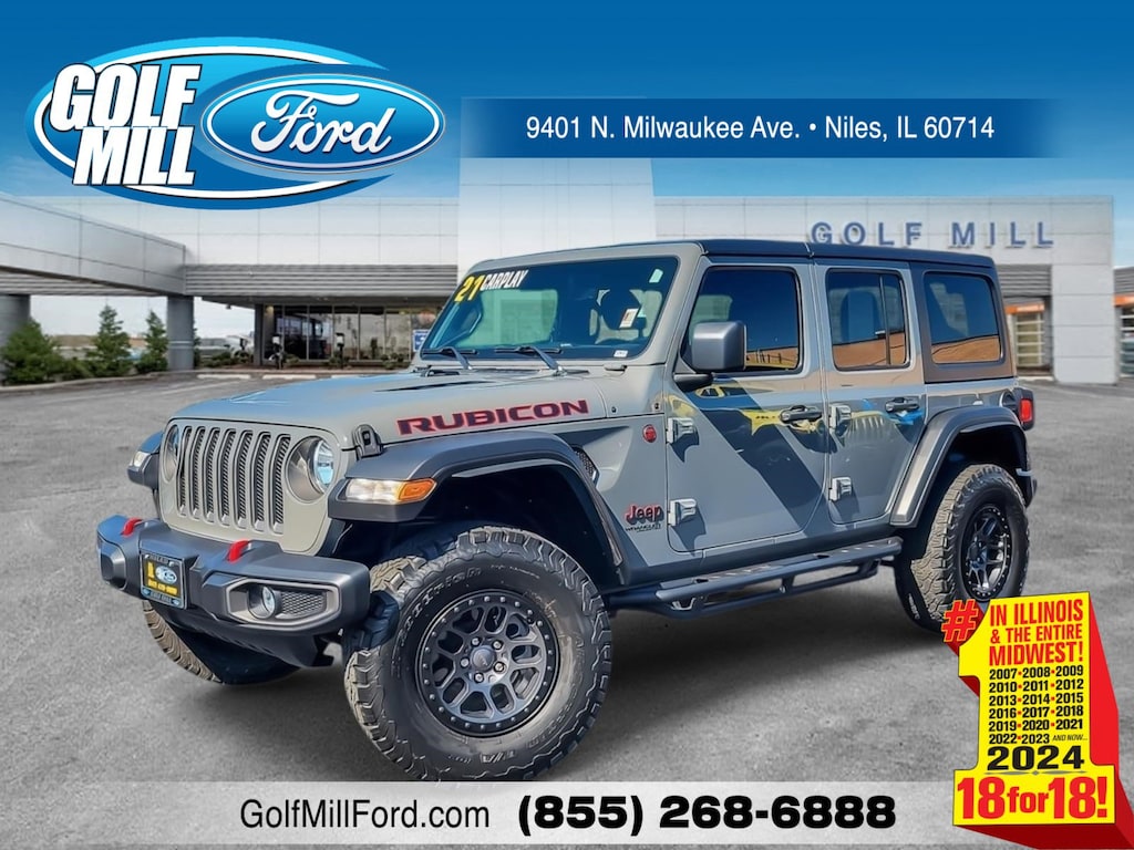Used 2021 Jeep Wrangler Unlimited Rubicon Unlimited Rubicon 4x4