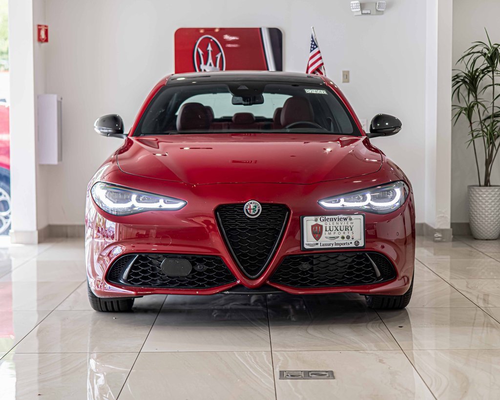 Used 2024 Alfa Romeo Giulia Veloce with VIN ZARFANBN2R7678496 for sale in Plainfield, IL