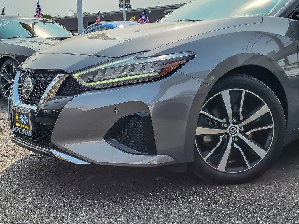 Used 2022 Nissan Maxima SL with VIN 1N4AA6DV8NC505015 for sale in Plainfield, IL