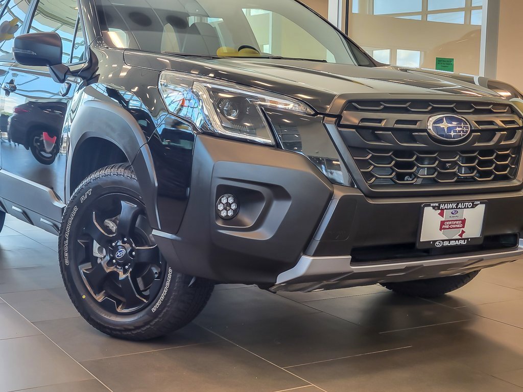 Certified 2024 Subaru Forester Wilderness with VIN JF2SKAJC5RH525900 for sale in Plainfield, IL