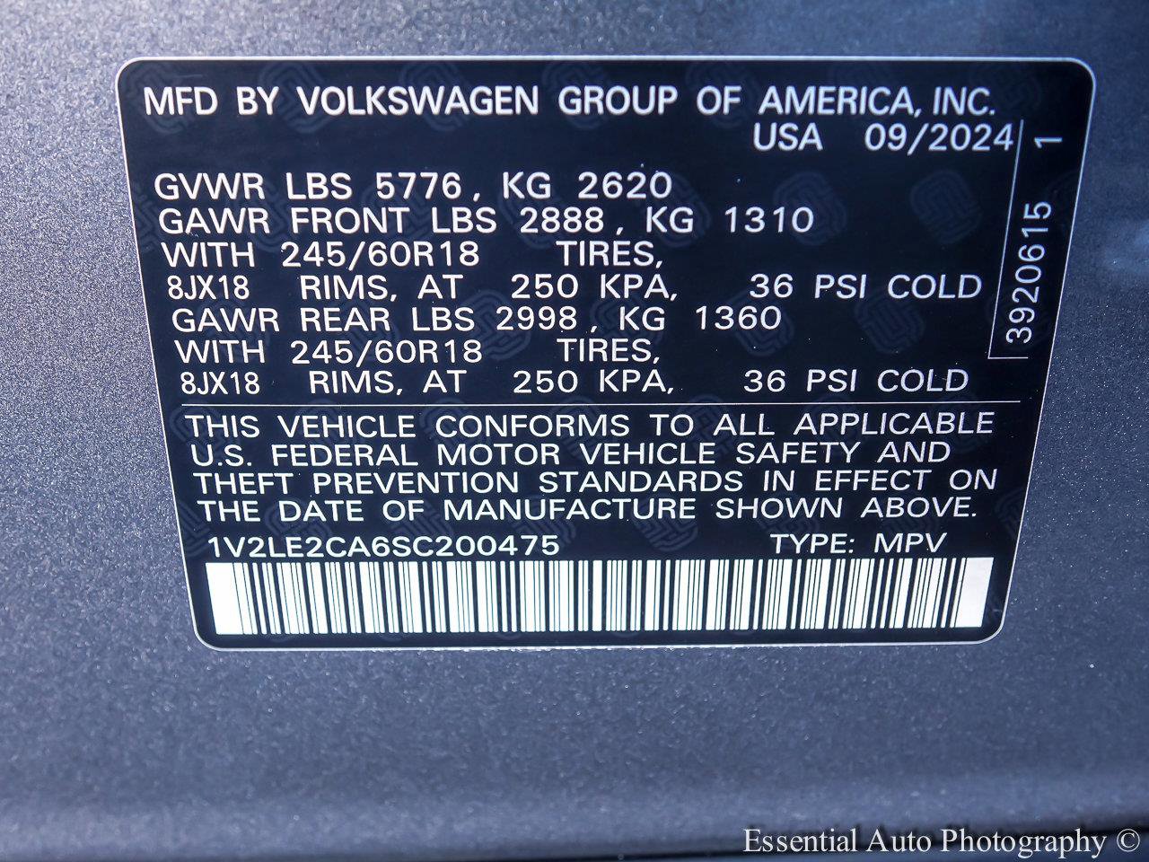 2025 VOLKSWAGEN ATLAS CROSS SPORT - Image 24