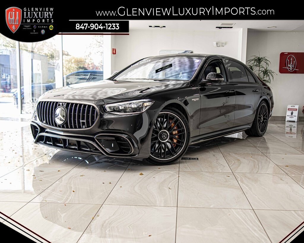 Used 2025 Mercedes-Benz S-Class AMG S 63 E Sedan
