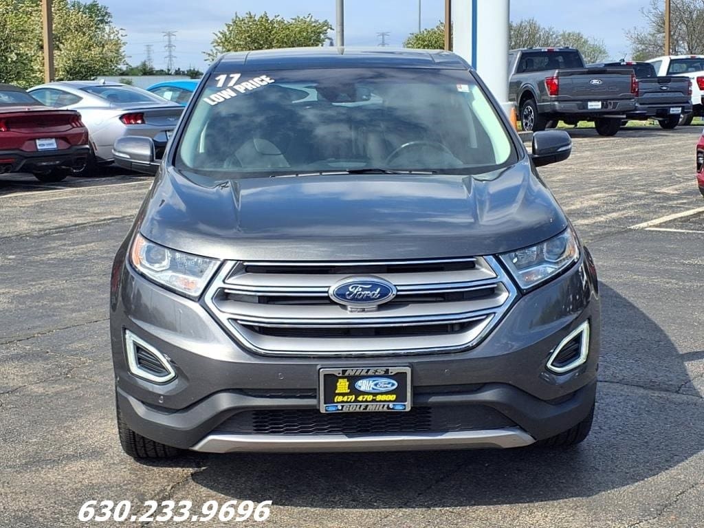Used 2017 Ford Edge Titanium with VIN 2FMPK4K84HBB67258 for sale in Plainfield, IL