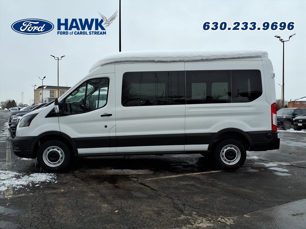 Used 2024 Ford Transit Cargo Van T-350 148 Med Rf 9500 GVWR RWD