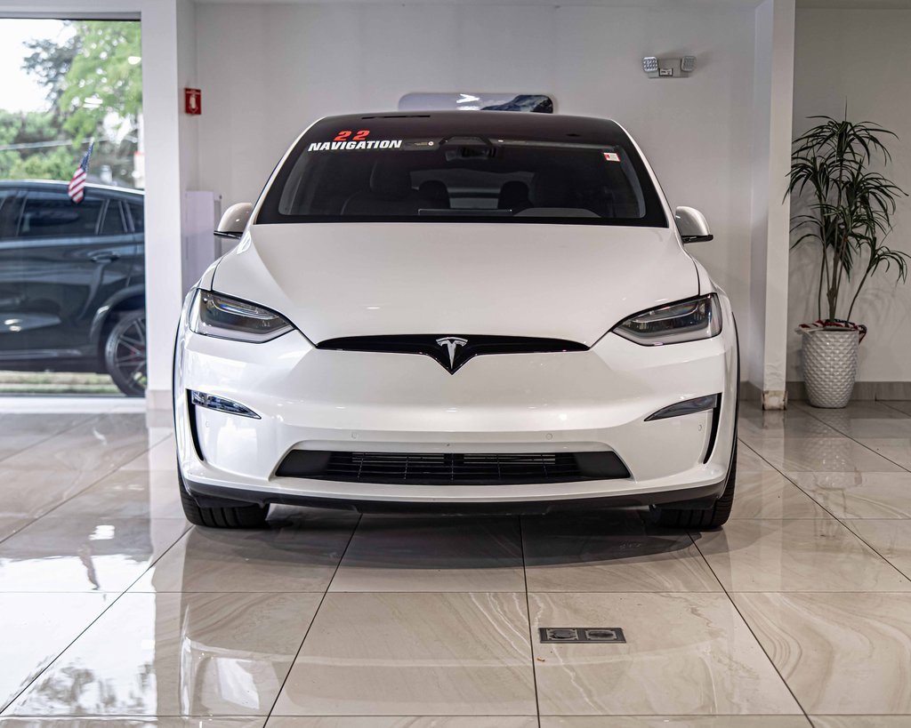 Used 2022 Tesla Model X Plaid with VIN 7SAXCBE66NF339825 for sale in Plainfield, IL