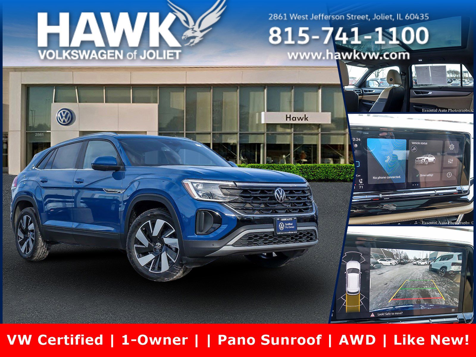 2025 Volkswagen Atlas Cross Sport SE w/Tech's photo