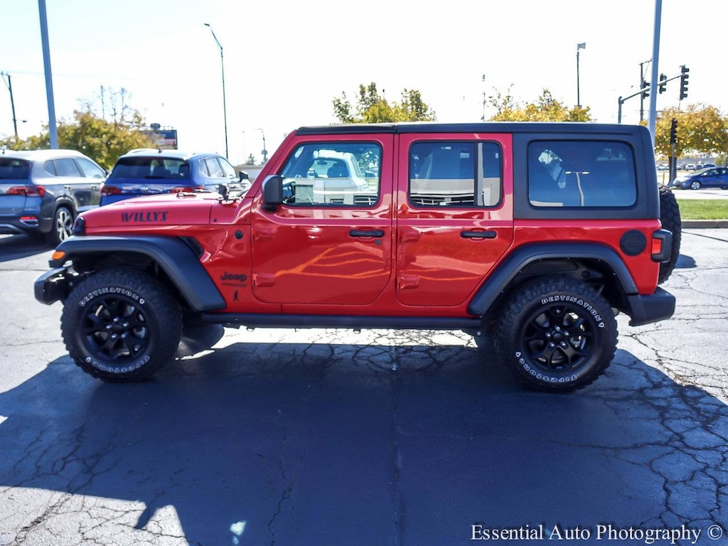 Used 2021 Jeep Wrangler Unlimited Willys Unlimited Willys 4x4
