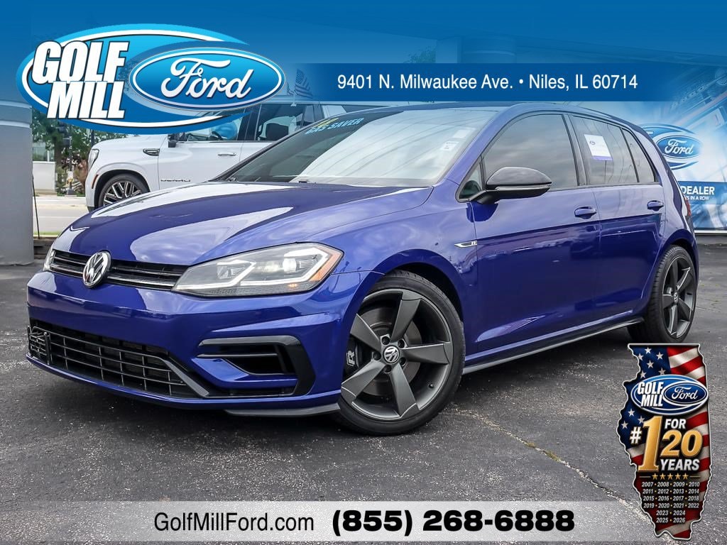Used 2018 Volkswagen Golf R DCC & Navigation 4Motion 2.0T Manual w/DCC/Nav