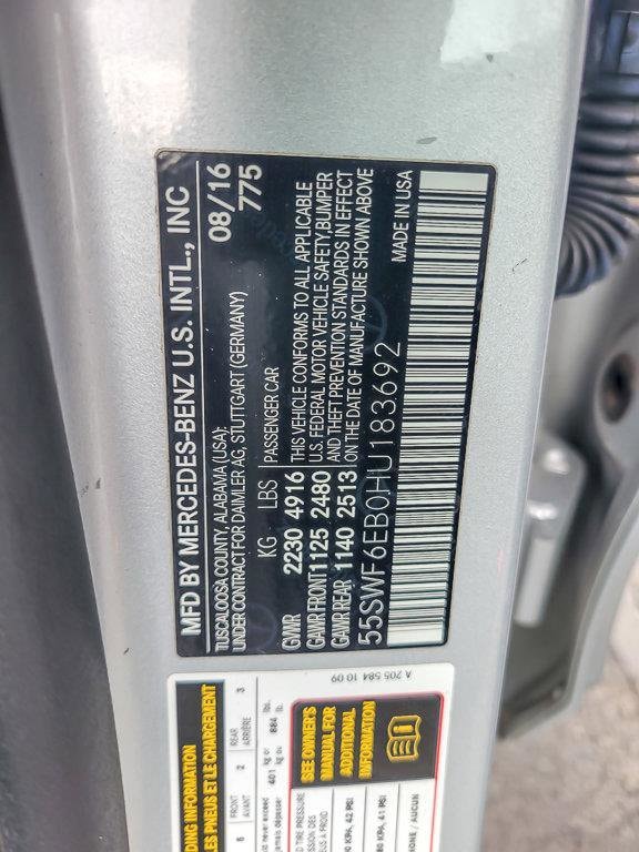 2017 MERCEDES-BENZ C-CLASS - Image 34