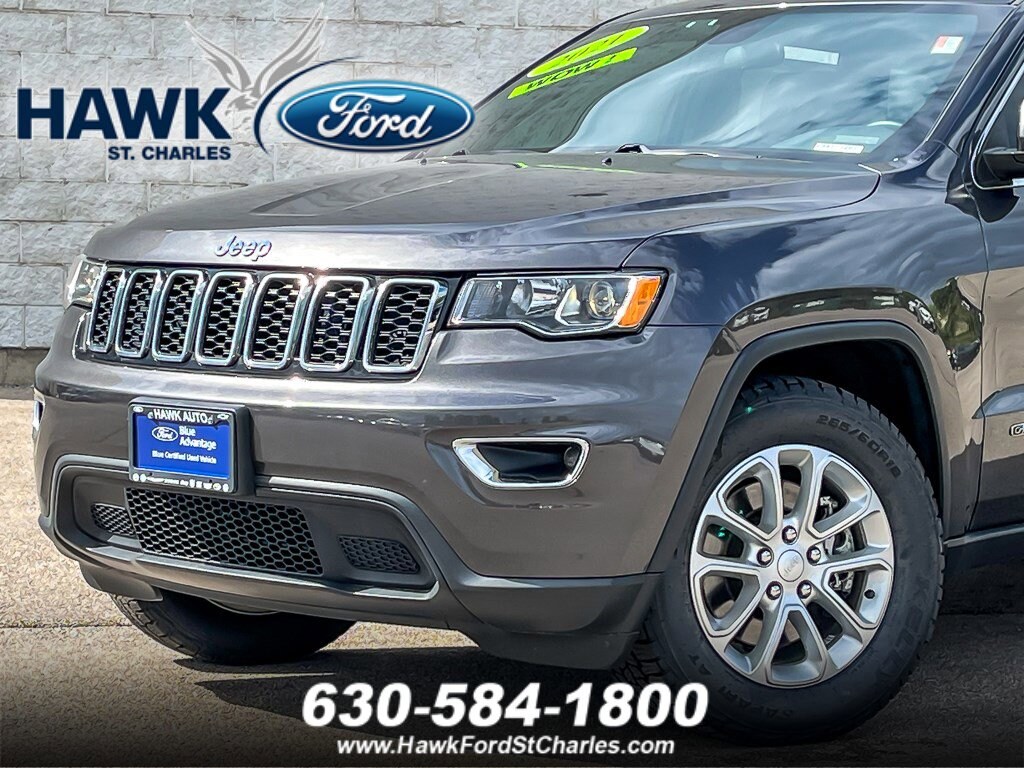 Used 2021 Jeep Grand Cherokee Laredo E with VIN 1C4RJFAG1MC686010 for sale in Plainfield, IL