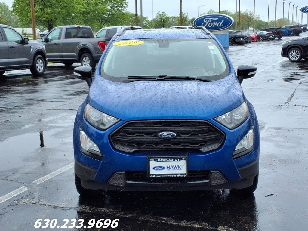 Used 2019 Ford Ecosport SES with VIN MAJ6S3JLXKC271086 for sale in Plainfield, IL