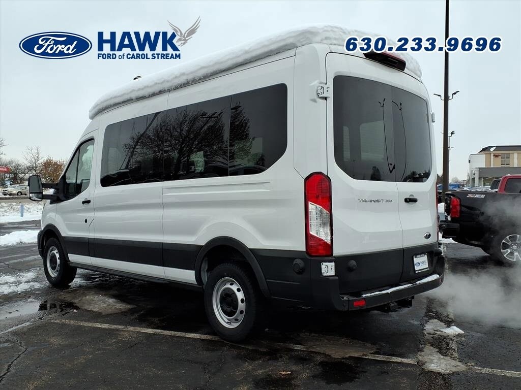 Used 2024 Ford Transit Cargo Van T-350 148 Med Rf 9500 GVWR RWD