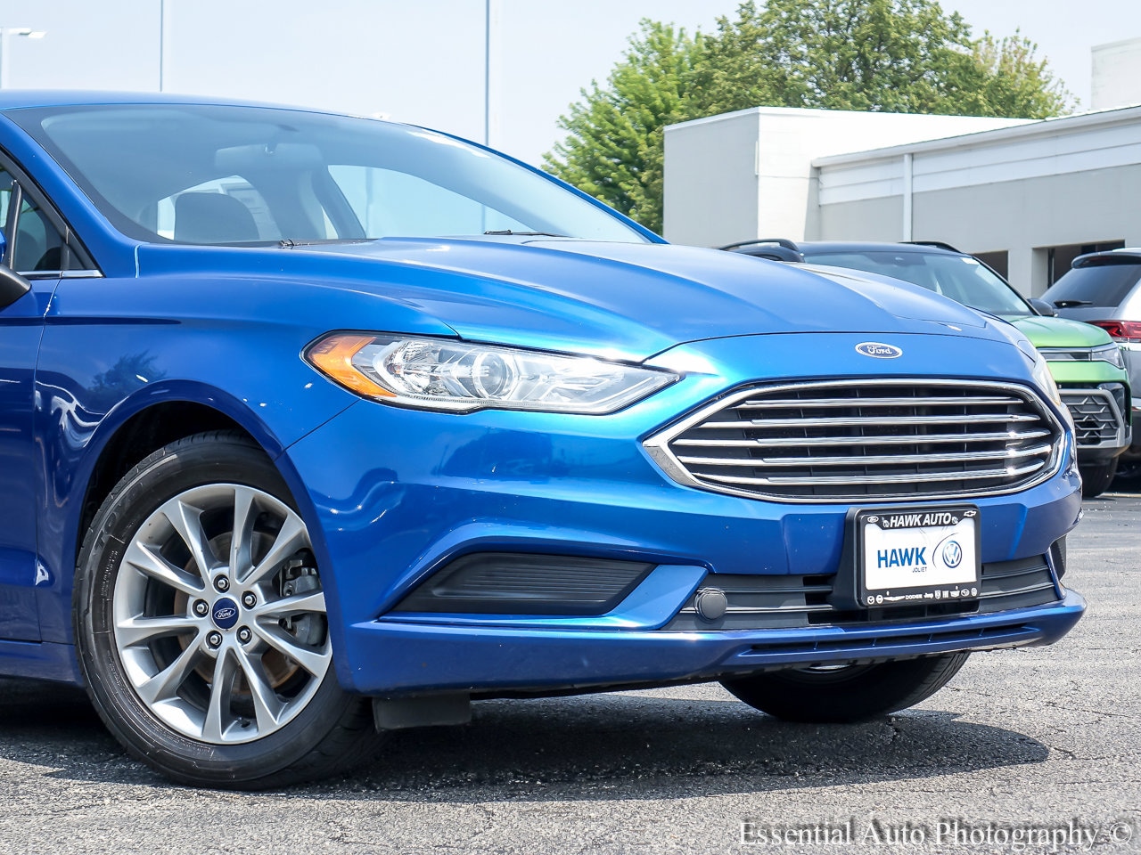 Used 2017 Ford Fusion SE with VIN 3FA6P0H70HR212907 for sale in Plainfield, IL