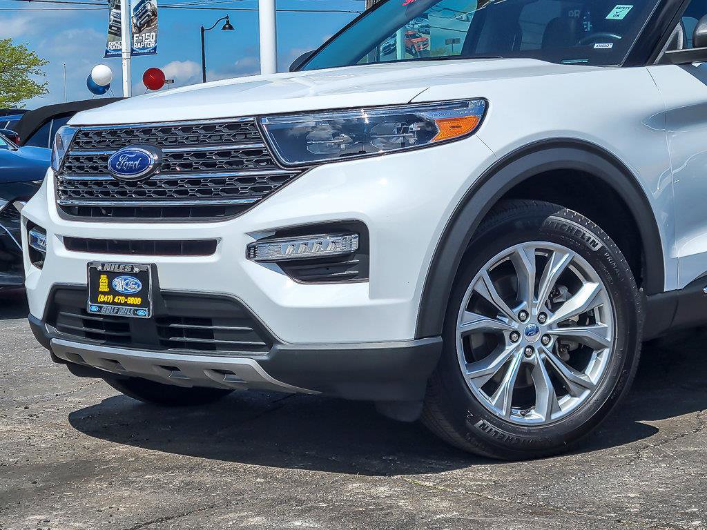 Used 2023 Ford Explorer XLT with VIN 1FMSK8DH0PGA88496 for sale in Plainfield, IL