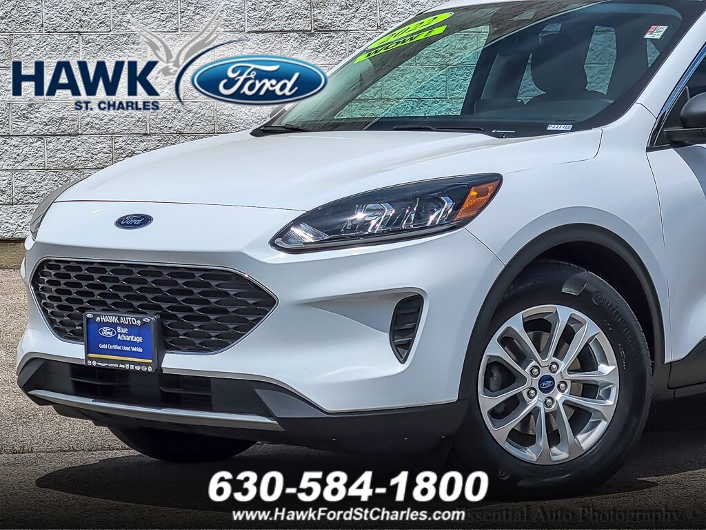 Used 2022 Ford Escape SE with VIN 1FMCU9G66NUA33676 for sale in Plainfield, IL