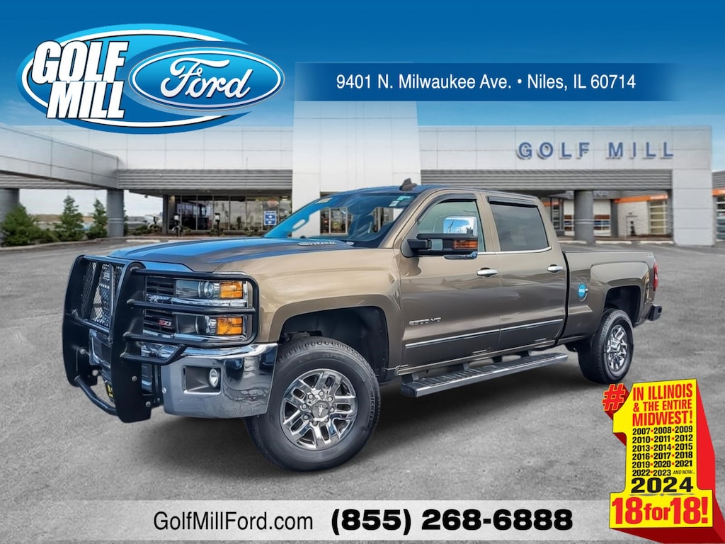 Used 2015 Chevrolet Silverado 2500HD Built After Aug 14 LTZ 4WD Crew Cab 153.7 LTZ