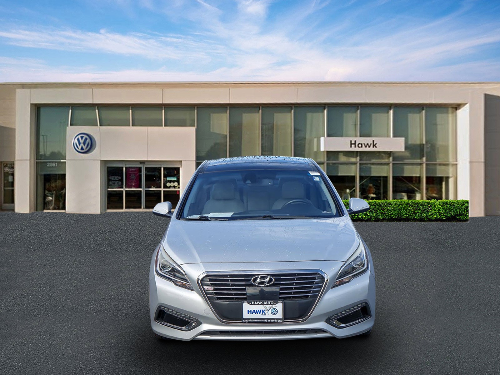 Used 2017 Hyundai Sonata Hybrid Limited with VIN KMHE34L12HA051431 for sale in Plainfield, IL