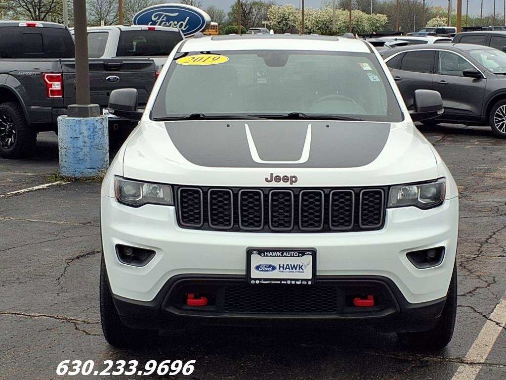 Used 2019 Jeep Grand Cherokee Trailhawk with VIN 1C4RJFLGXKC641044 for sale in Plainfield, IL