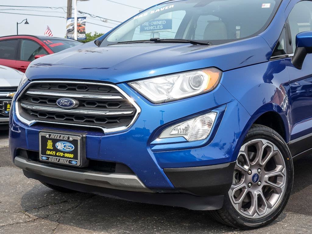 Used 2019 Ford Ecosport Titanium with VIN MAJ6S3KL3KC275270 for sale in Plainfield, IL