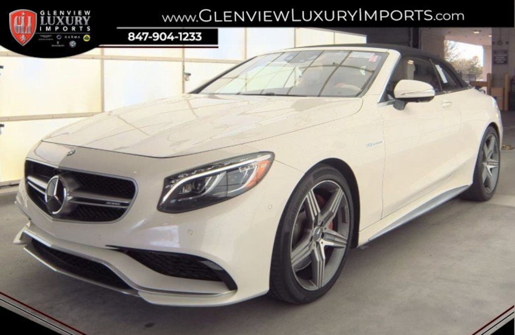 Used 2017 Mercedes-Benz S-Class AMG S 63 AMG S 63 4MATIC Cabriolet