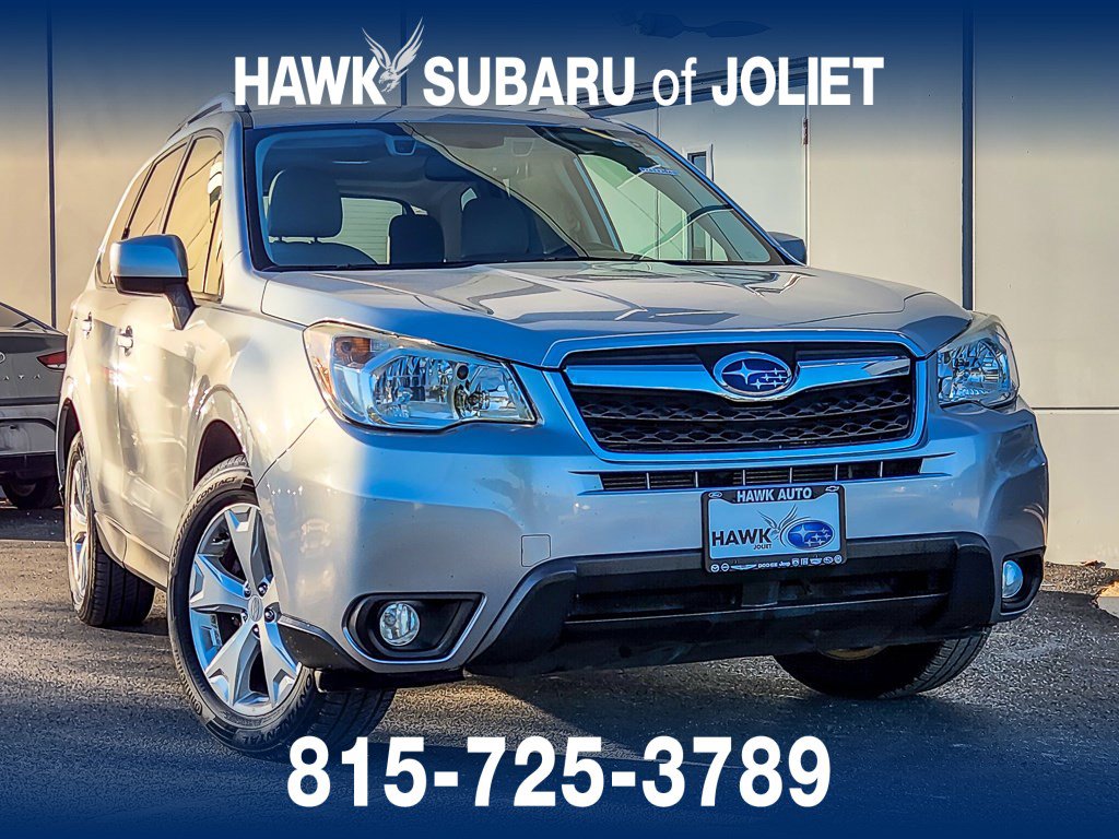 Used 2015 Subaru Forester i Premium with VIN JF2SJAFC2FH591585 for sale in Plainfield, IL
