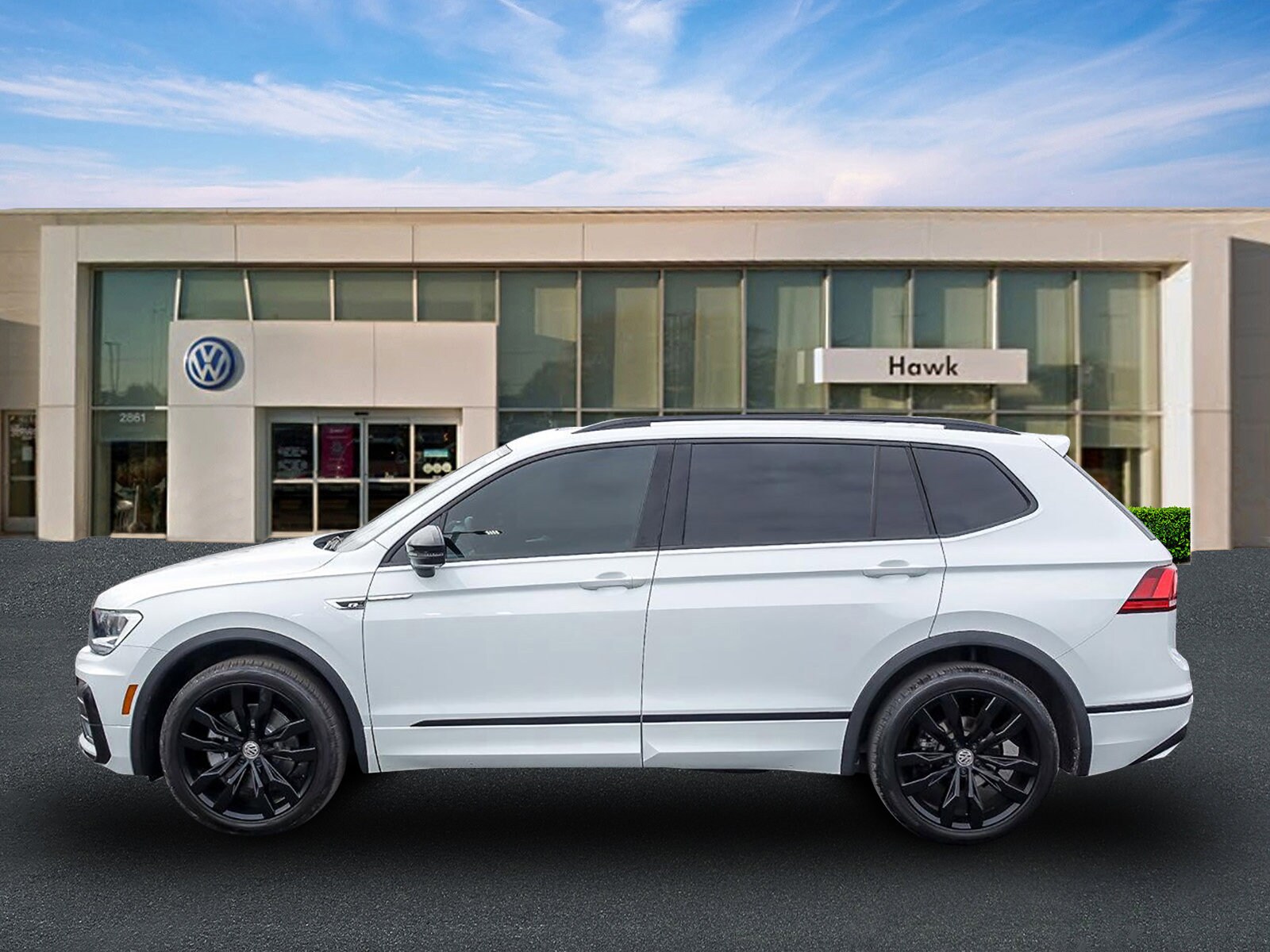 2021 Volkswagen Tiguan SE R-Line Black photo 4