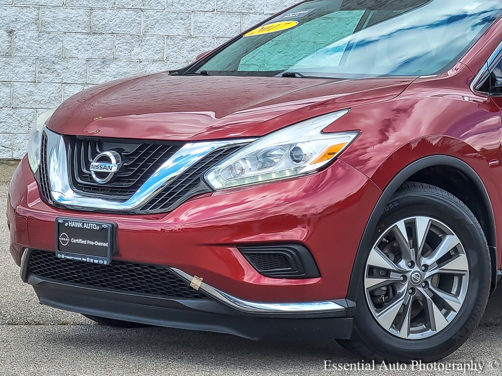 Used 2017 Nissan Murano S with VIN 5N1AZ2MHXHN163688 for sale in Plainfield, IL