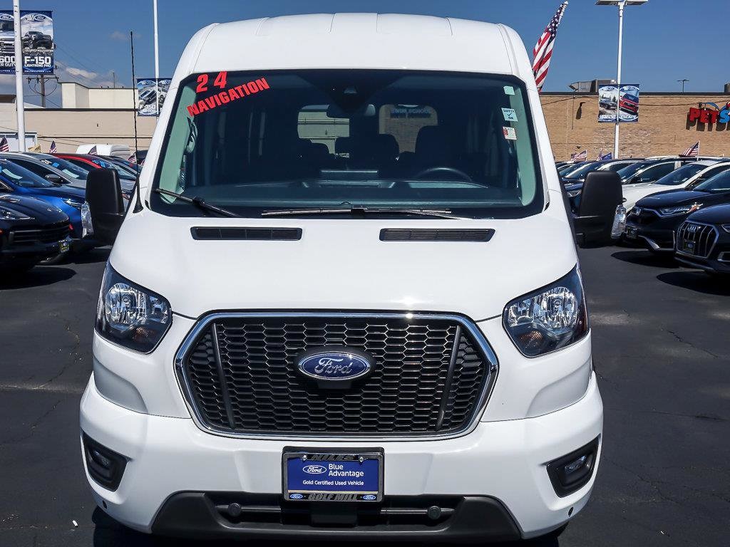 Used 2024 Ford Transit Passenger Wagon XLT T-350 148 Med Roof XLT AWD