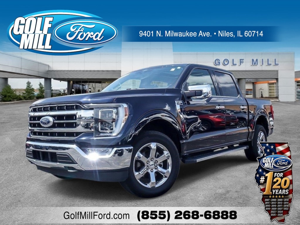 Used 2021 Ford F-150 LARIAT LARIAT 4WD SuperCrew 5.5 Box