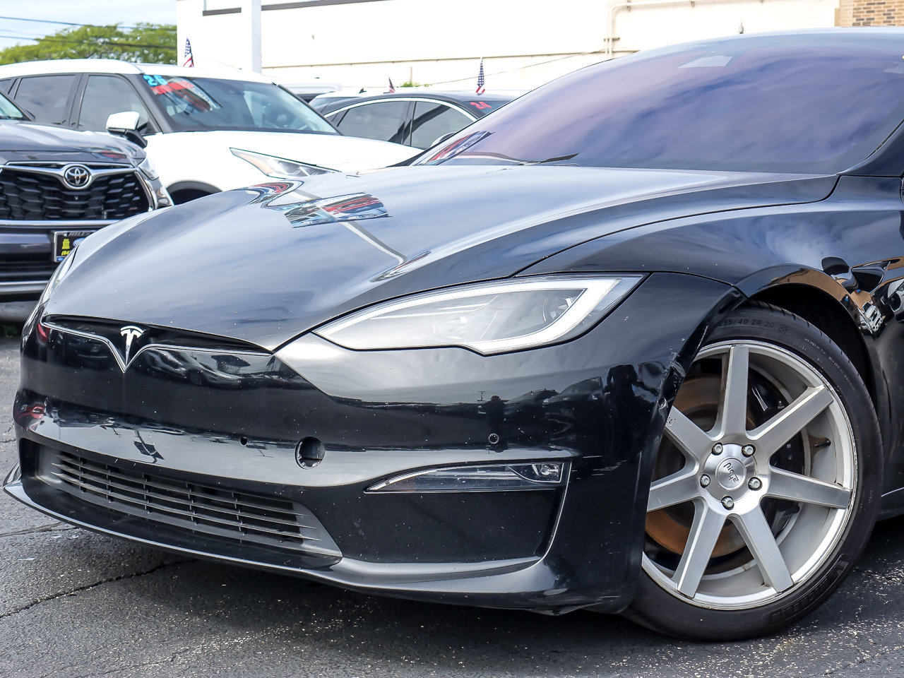 Used 2023 Tesla Model S Base with VIN 5YJSA1E52PF499329 for sale in Plainfield, IL
