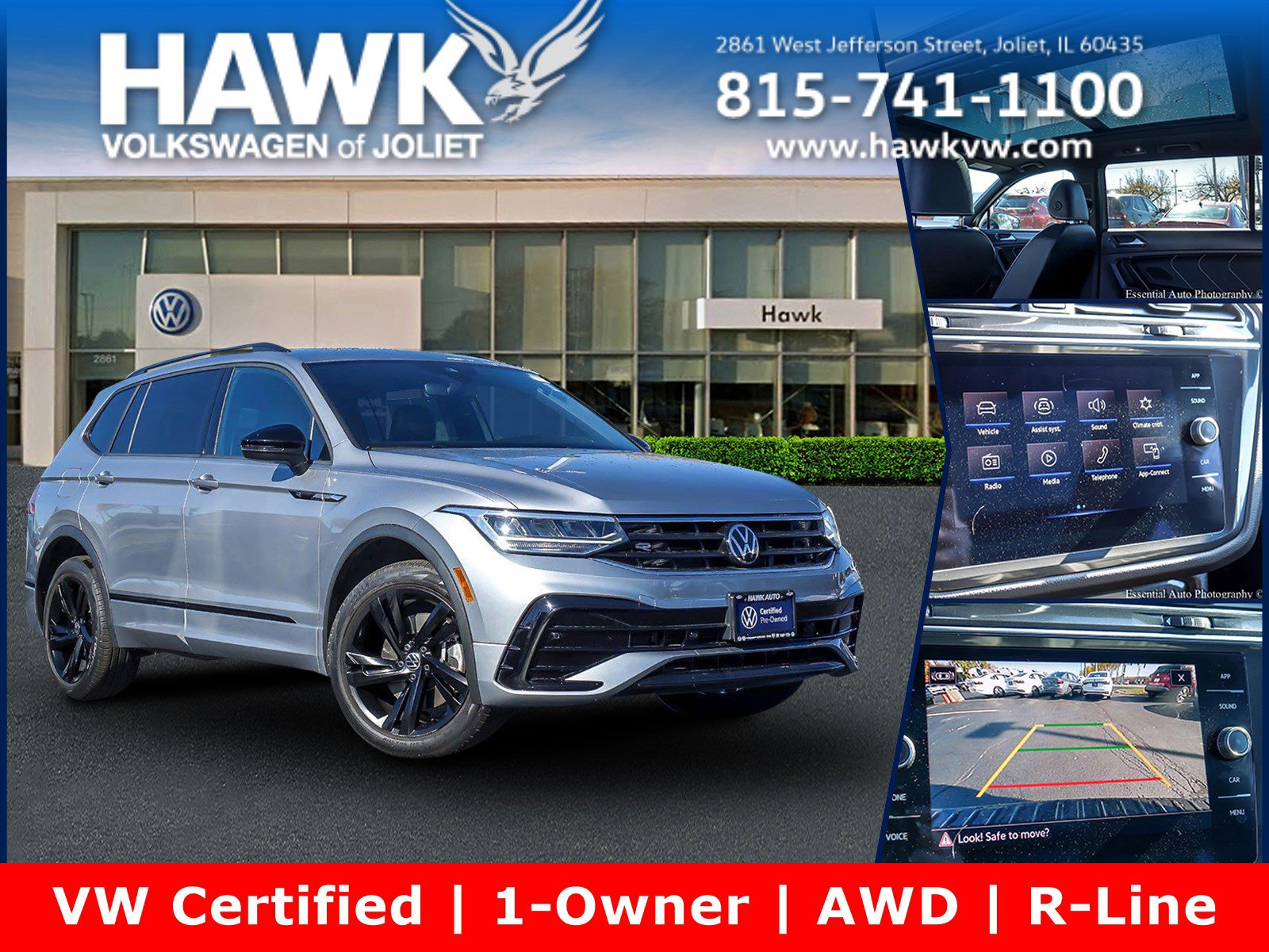 2023 Volkswagen Tiguan SE R-LINE BLACK