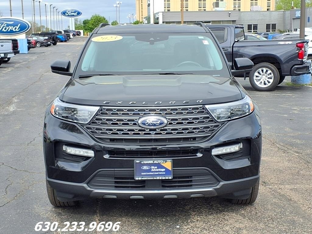Used 2023 Ford Explorer XLT with VIN 1FMSK8DH4PGA44260 for sale in Plainfield, IL