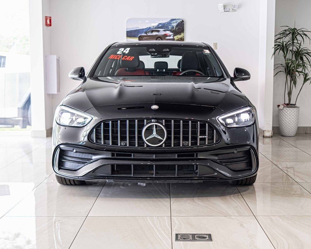 Used 2024 Mercedes-Benz C-Class Sedan AMG C43 with VIN W1KAF8HB1RR175041 for sale in Plainfield, IL