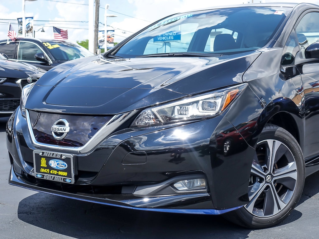 Used 2022 Nissan LEAF SV Plus with VIN 1N4BZ1CV9NC562468 for sale in Plainfield, IL