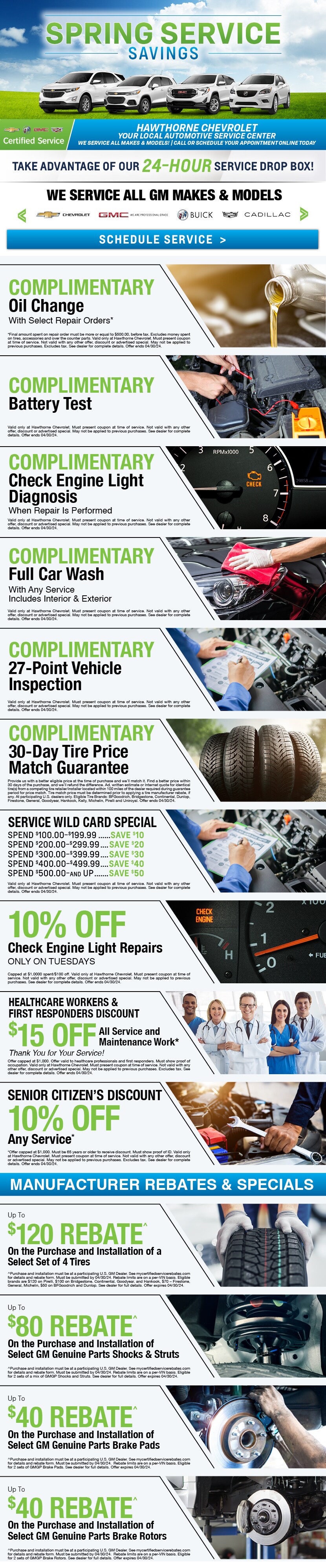 SERVICE SPECIALS IN HAWTHORNE, NJ CERTIFIED SERVICE Hawthorne Chevrolet