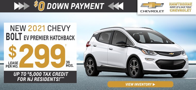 Chevy bolt 2021 lease discount