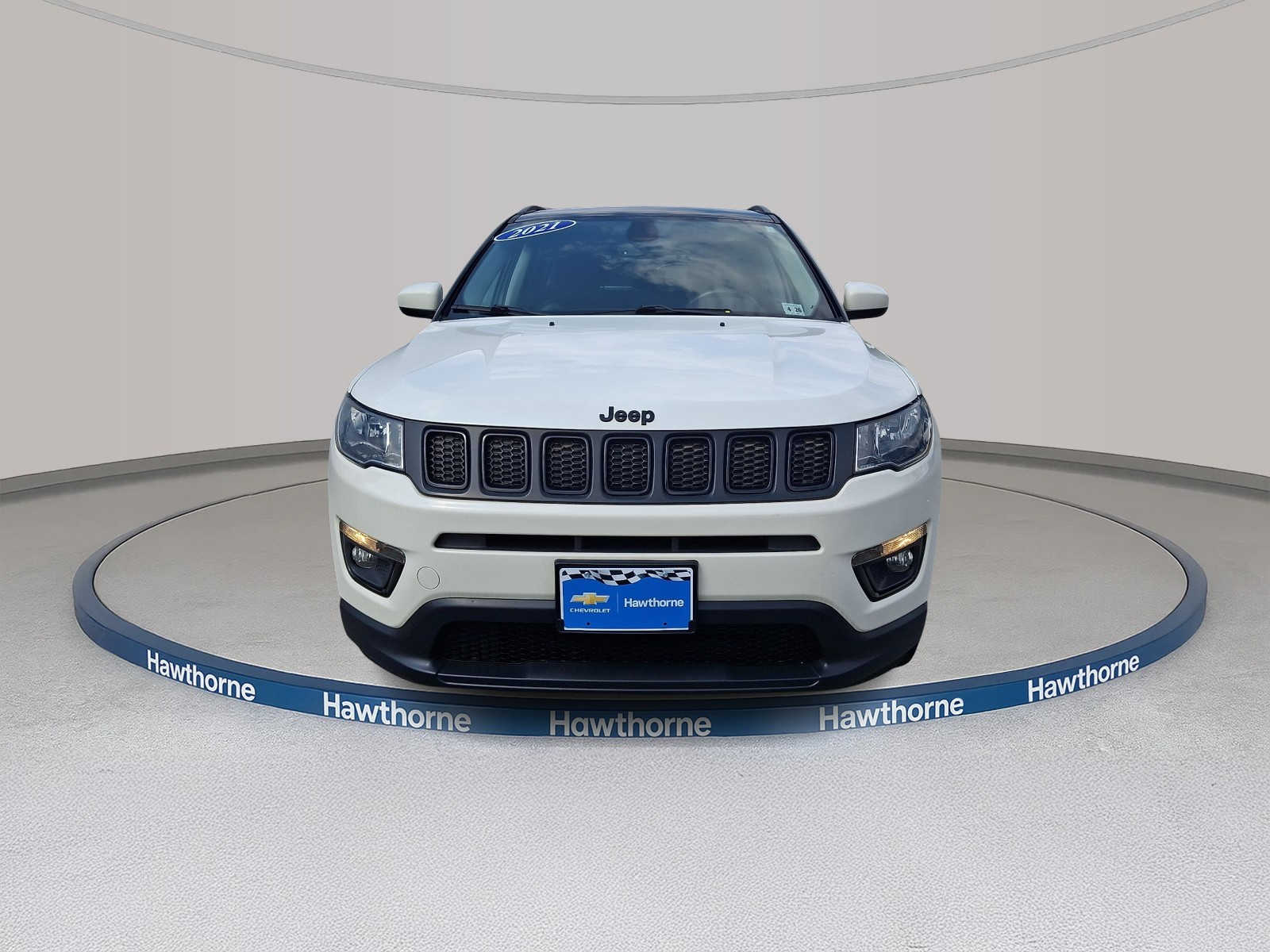 Certified 2021 Jeep Compass Altitude with VIN 3C4NJDBB6MT567010 for sale in Hawthorne, NJ