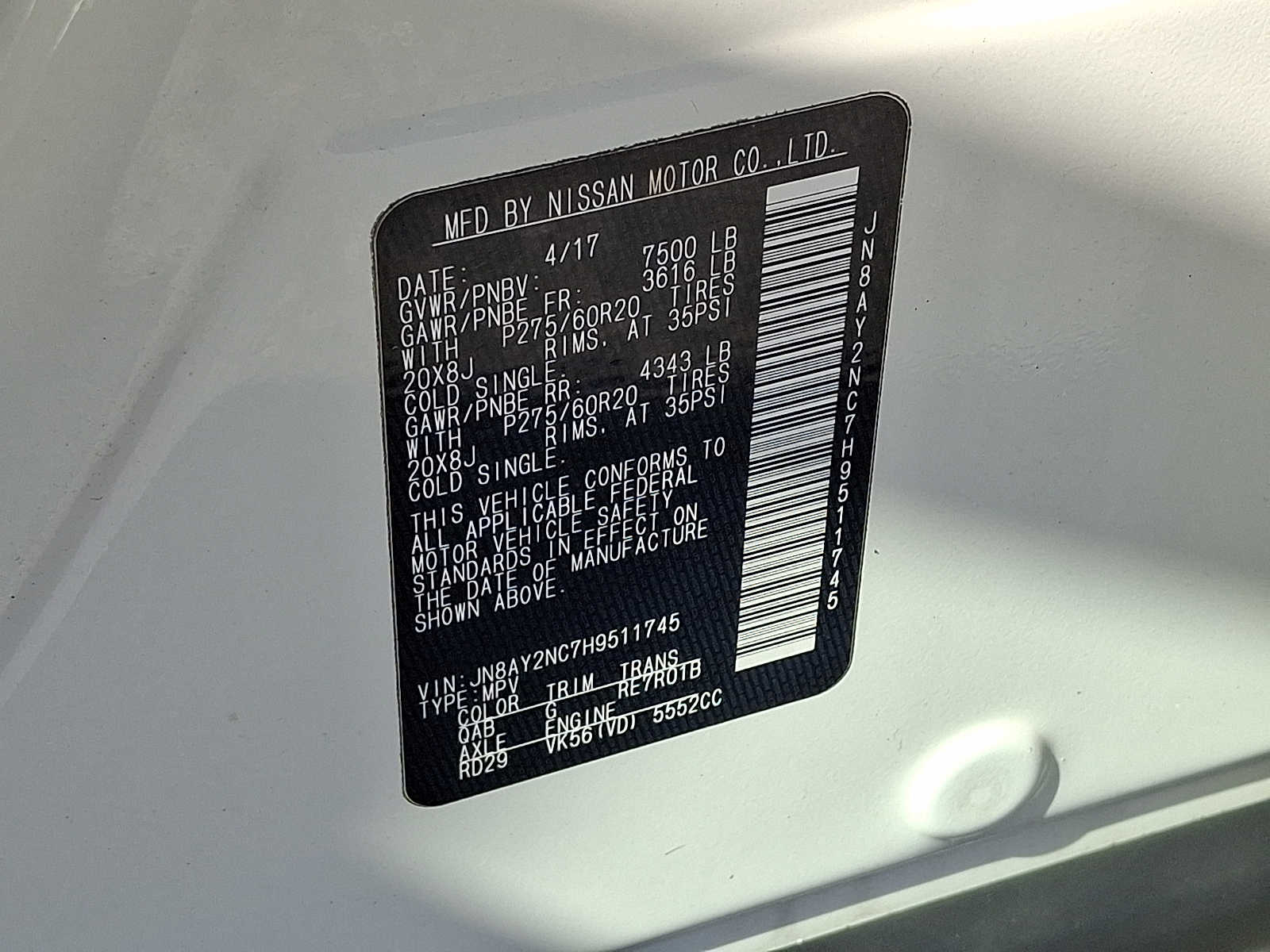 2017 Nissan Armada Platinum - Photo 26