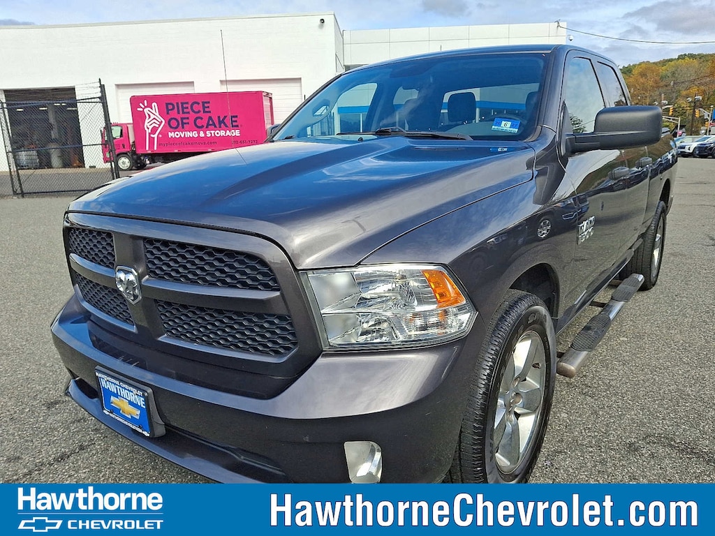 Used 2018 Ram 1500 Express Quad Cab 4x4 64 Box Truck