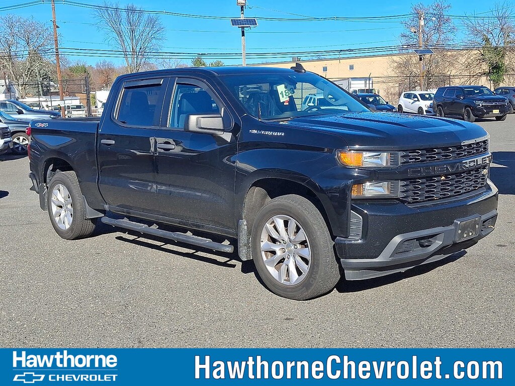 Used 2022 Chevrolet Silverado 1500 LTD Custom 4WD Crew Cab 147 4WD Crew Cab 147